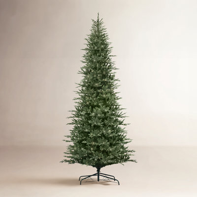 The Holiday Aisle® Hachmin Slender Green Realistic Artificial Fir